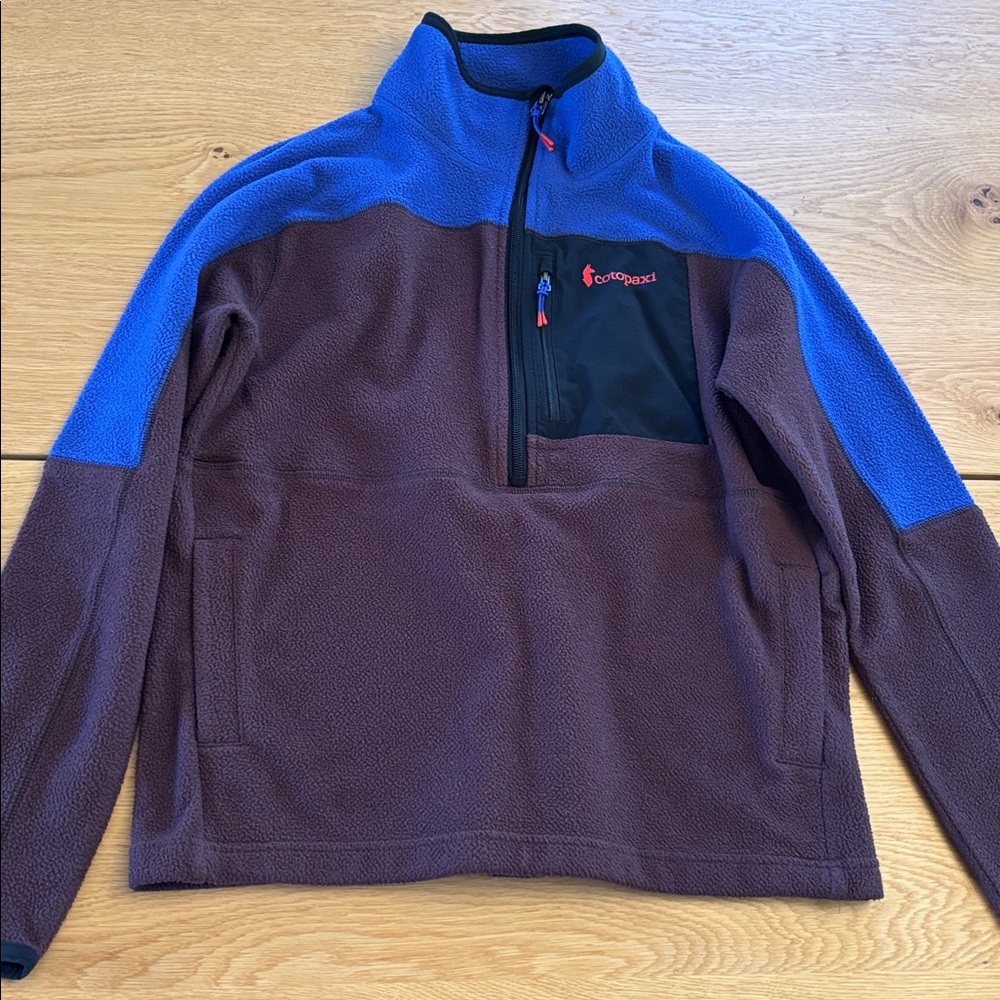 cotopaxi Blue and Plum Fleece Pullover Jacket - Picture 2 of 12
